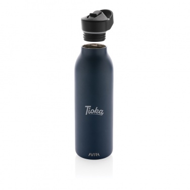 Logotrade promotional product picture of: Avira Ara RCS Re-steel fliptop water bottle 500ml